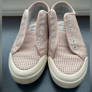 rag & bone  Perforated Leather Tennis Shoes